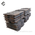 Manganese Ball Mill Spare Parts Mill Plate Liner